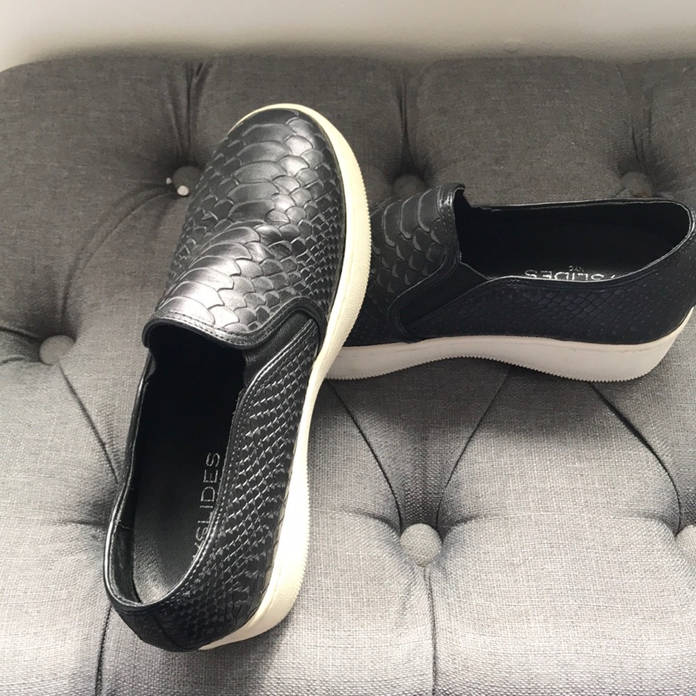 Black Snakeskin shoes